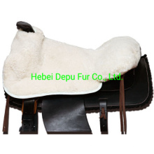 Real Merino Sheepskin Horse Saddle Pad in Factory Price